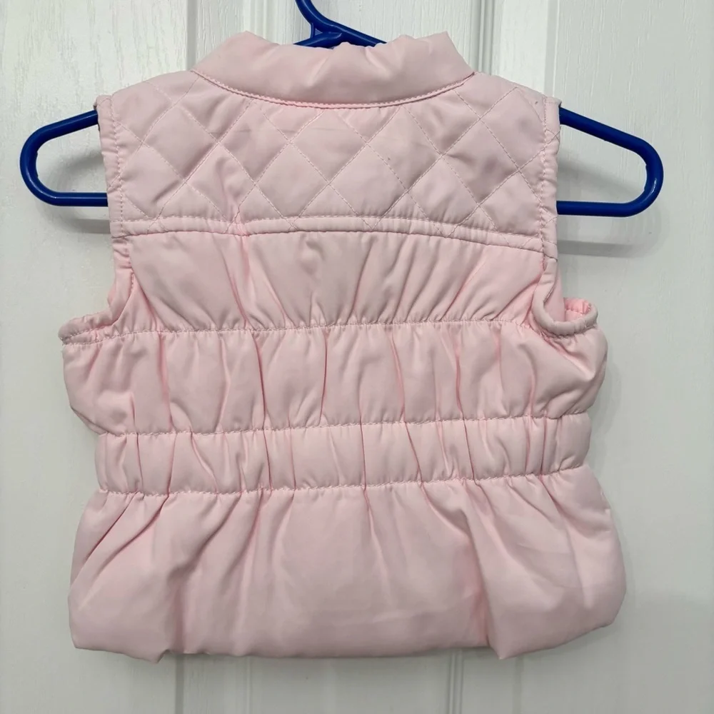 Pink Quilted Puffer Vest | Genuine Kids 0–3M