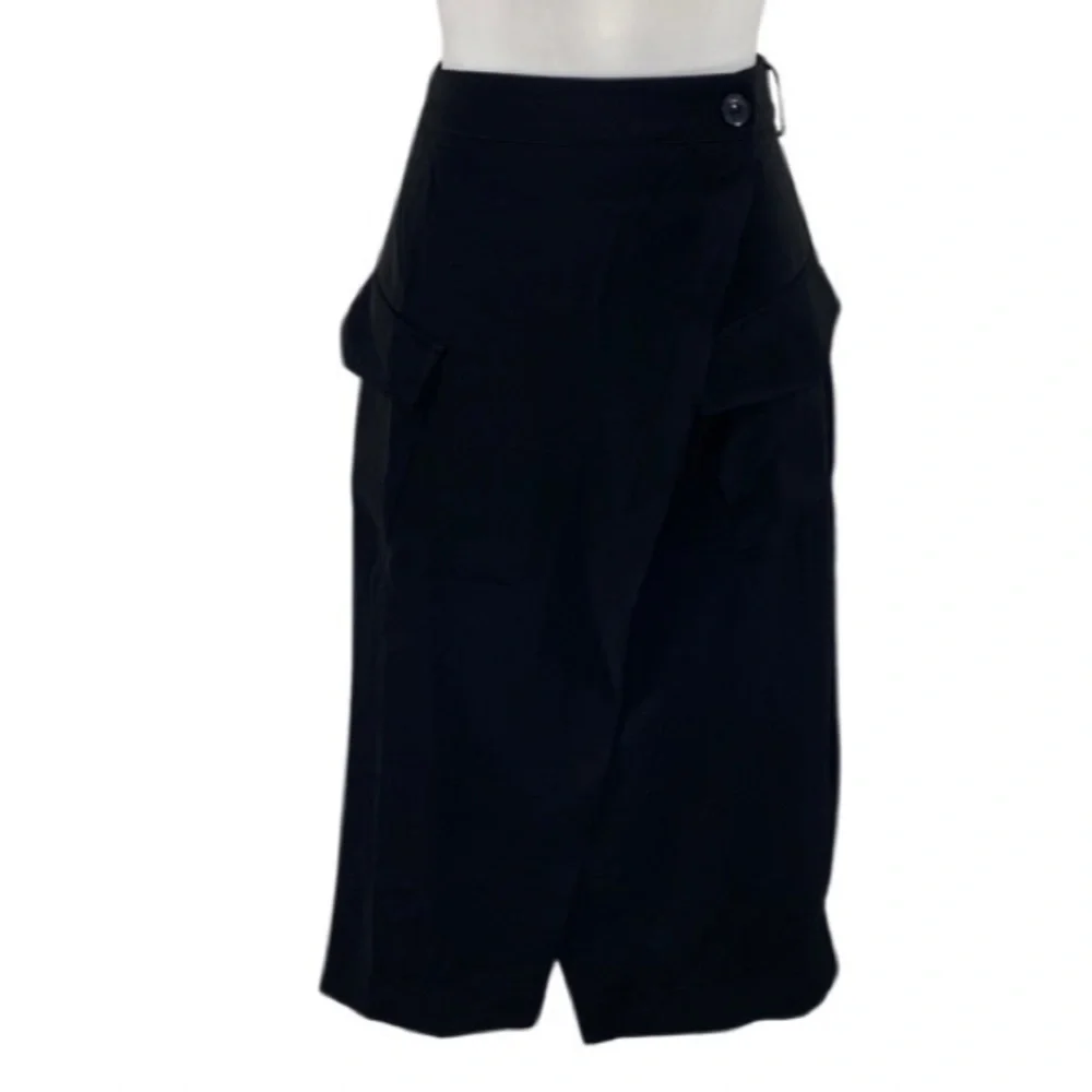 NWT ShowPo. Black Decision Marker Midi Skirt EE14